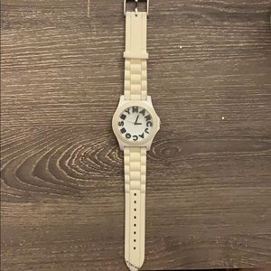 Marc by Marc Jacobs white watch